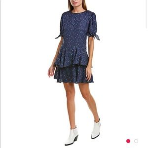Rebecca Taylor Silk Dot Dress